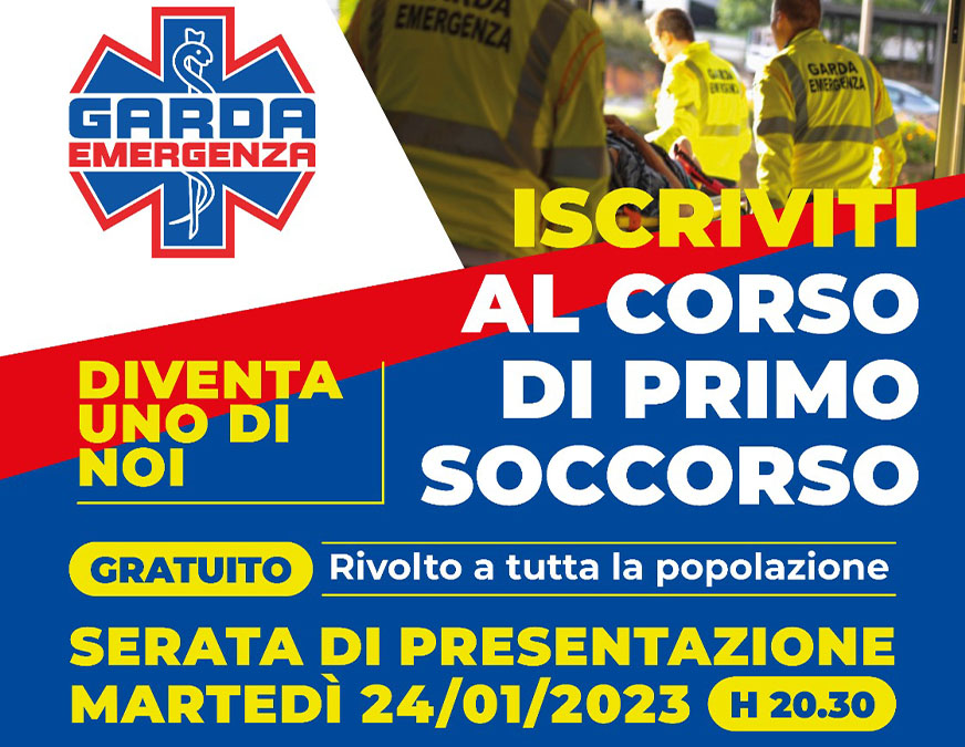 Corso di Primo Soccorso 2023