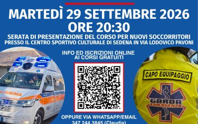 Corso di Primo Soccorso 2026
